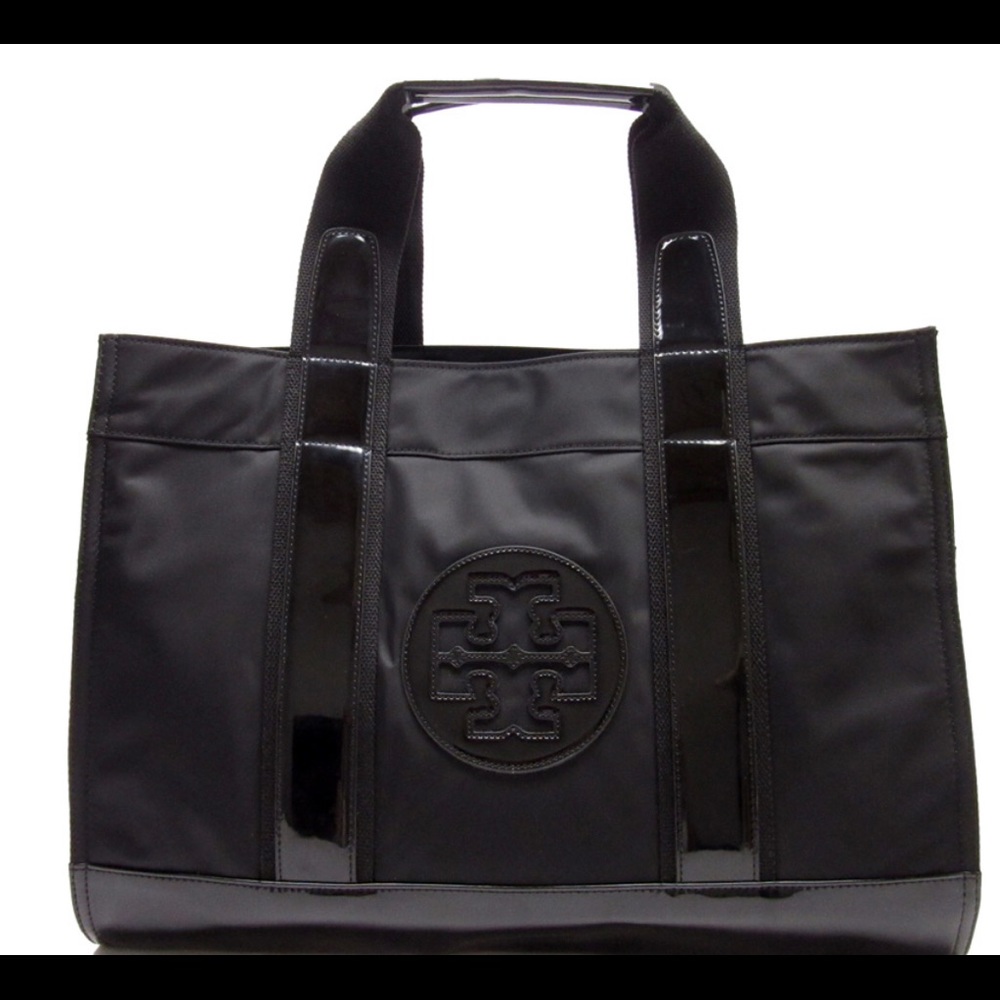 SALE - Tory Burch Nylon Black Tote Bag